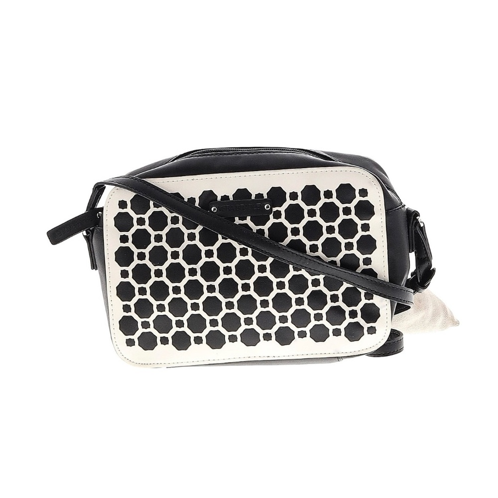 π Vera Bradley Black and White Crossbody Bag